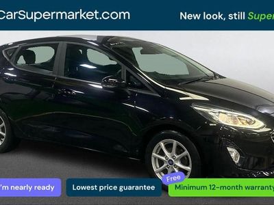 Used Ford Fiesta Zetec 101 HP (74 kW) 2019 Black Hatchback