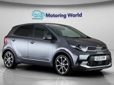 Used Kia Picanto X-Line 66 HP (48 kW) 2021 Grey Hatchback