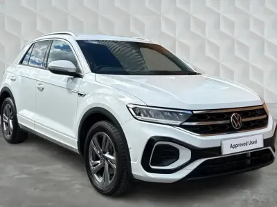 Used VW T-Roc R-line 150 HP (110 kW) 2024 White SUV