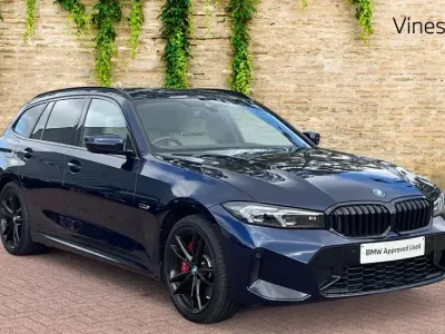 Used BMW 330e M Sport 288 HP (211 kW) 2022 Blue Estate