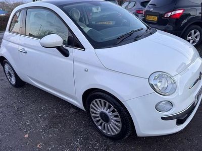 White Used 2013 Fiat 500 Lounge Hatchback | £2,495 (Good price)