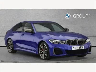 Used BMW M340 Comfort Edition 335 HP (246 kW) 2021 Blue Sedan