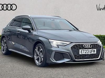 Used Audi A3 S-Line 108 HP (79 kW) 2023 Grey Hatchback
