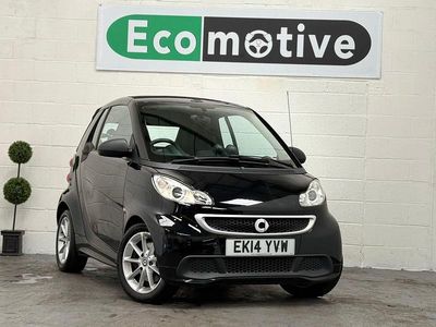 Black Used 2014 Smart ForTwo Cabrio Passion Cabriolet | £4,495 (Fair price)