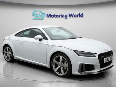 White Used 2019 Audi TT S-Line Coupe | £21,236 (Fair price)
