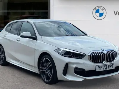 Used BMW 118 M Sport 136 HP (100 kW) 2023 White Hatchback