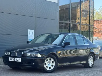 Used BMW 525 2002 Black Sedan