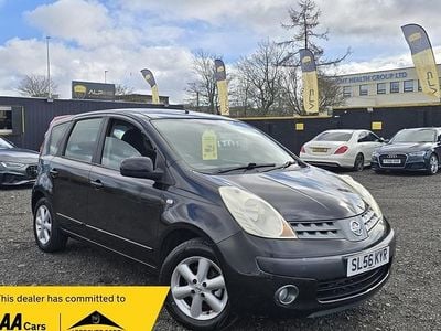 Used Nissan Note SE 87 HP (63 kW) 2006 Black Hatchback