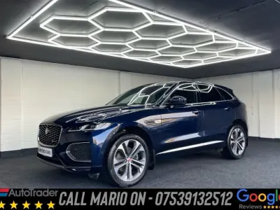 Usado Jaguar F-Pace R-Dynamic 204 HP (150 kW) 2021 Azul SUV