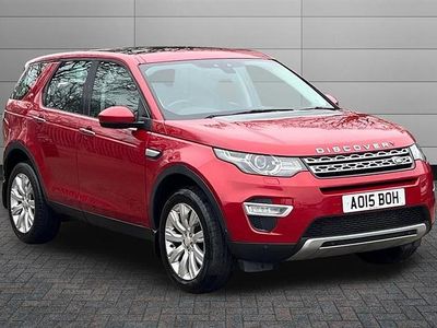 Used Land Rover Discovery Sport HSE Luxury 190 HP (139 kW) 2015 Firenze red SUV