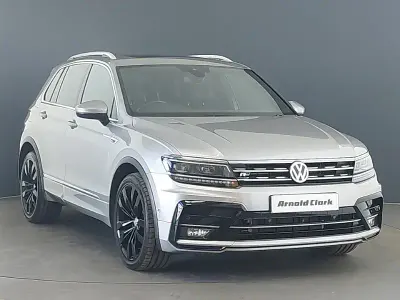 Used VW Tiguan R-line 150 HP (110 kW) 2019 Silver SUV