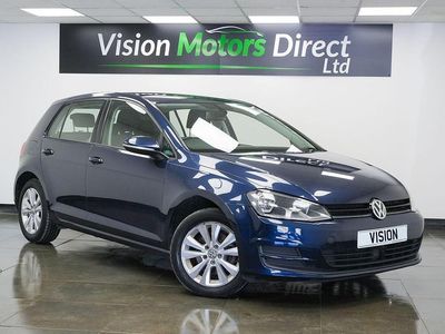 Used VW Golf VII SE 2014 Blue Hatchback