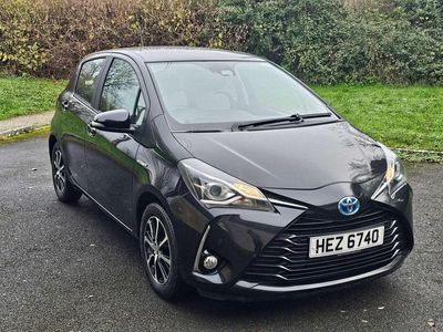Black Used 2018 Toyota Yaris Hybrid Hatchback | £10,280 (Fair price)