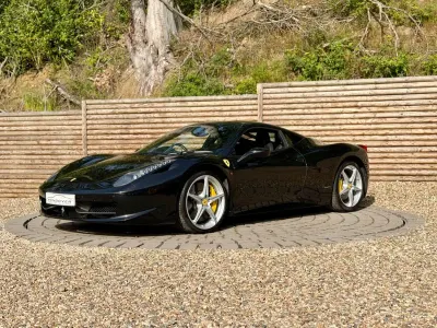 Used Ferrari 458 570 HP (419 kW) 2012 Black Coupe