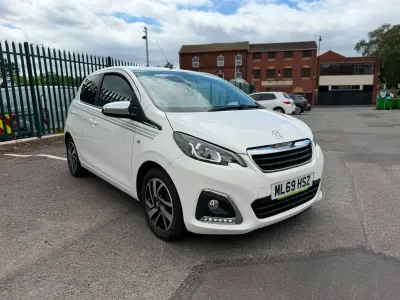 Used Peugeot 108 Collection 2019 White Hatchback