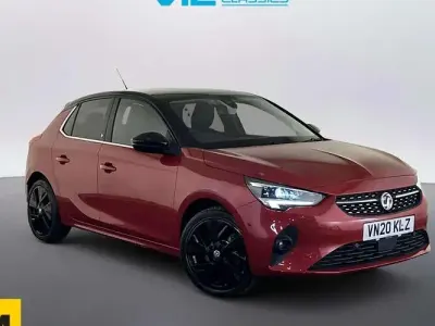 Second-hand Vauxhall Corsa-e Elite 100 kW (136 CP) 2020 Roșu Hatchback