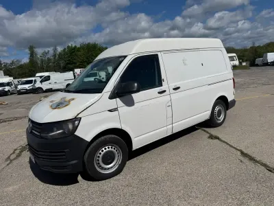 Begagnad VW Transporter Startline 150 HK (110 kW) 2019 Vit Van