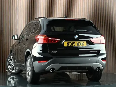 Used BMW X1 Sport Line 192 HP (141 kW) 2019 Black SUV