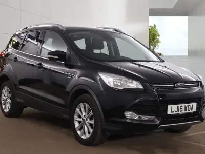 Used Ford Kuga Titanium 150 HP (110 kW) 2016 Black SUV