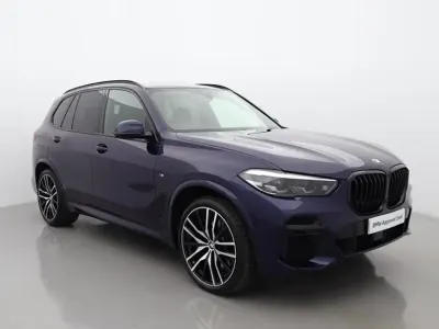 Used BMW X5 M Sport 335 HP (246 kW) 2022 Blue SUV