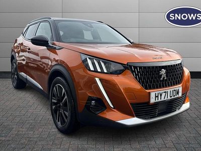 Fusion orange Used 2021 Peugeot 2008 Premium SUV | £16,703 (Fair price)