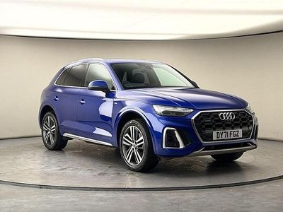 Used Audi Q5 S-Line 204 HP (150 kW) 2021 Ultra blue SUV