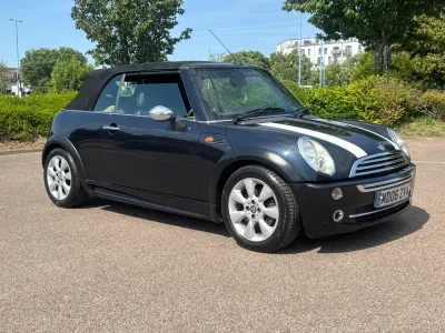 Used Mini Cooper Cabriolet 115 HP (84 kW) 2006 Black Cabriolet