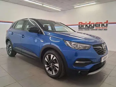 Used Vauxhall Grandland X Sport 130 HP (95 kW) 2019 Blue SUV