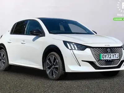 Used Peugeot e-208 Premium 100 kW (136 HP) 2022 White Hatchback