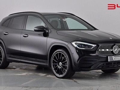 Used Mercedes GLA250 AMG line 218 HP (160 kW) 2023 Obsidian black SUV