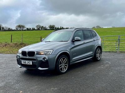 Used BMW X3 M Sport 190 HP (139 kW) 2016 Grey SUV