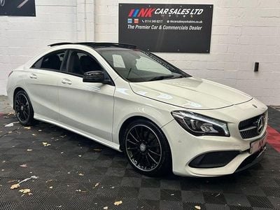 Used Mercedes CLA220 AMG line 177 HP (130 kW) 2017 White Sedan