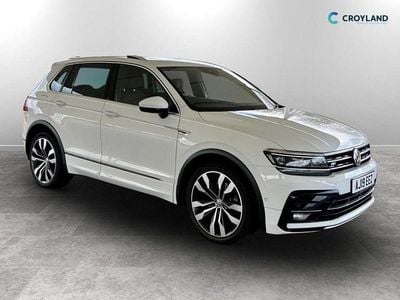Used VW Tiguan R-line 190 HP (139 kW) 2019 White SUV
