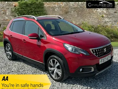 Used Peugeot 2008 Allure 2017 Red SUV