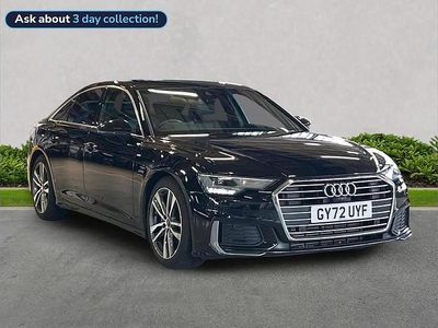 Used Audi A6 S-Line 200 HP (147 kW) 2022 Black Estate