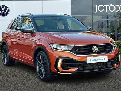 Used VW T-Roc R 300 HP (220 kW) 2020 Orange SUV