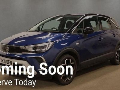 Used Vauxhall Crossland Elite 2021 Blue SUV