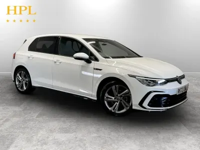 Used VW Golf VIII R-line 130 HP (95 kW) 2023 White Hatchback