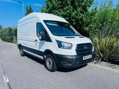 Used Ford Transit 130 HP (95 kW) 2022 White Van
