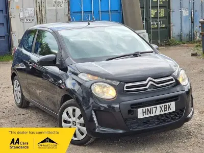 Używany Citroën C1 Feel 2017 Czarny Hatchback