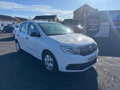 Used Dacia Sandero Essentiel 2019 White Hatchback