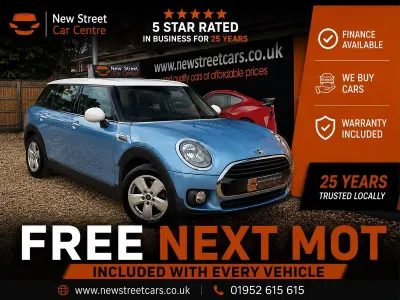 Used Mini Cooper Clubman 150 HP (110 kW) 2018 Blue Estate