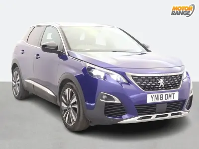 Used Peugeot 3008 Premium 130 HP (95 kW) 2018 Blue SUV