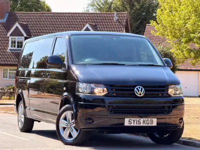 Used VW T5 SE 138 HP (101 kW) 2015 Black Van