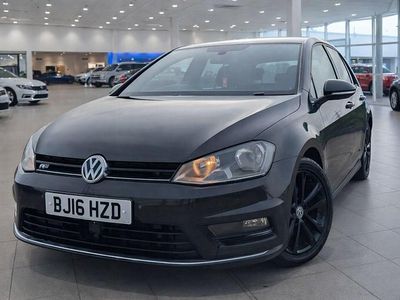 Used VW Golf VII R-line 2016 Black Hatchback