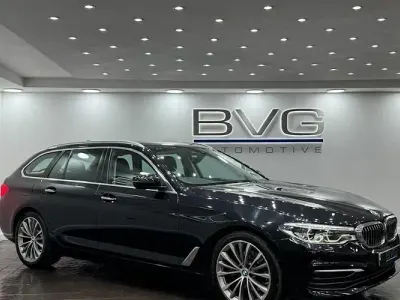 Used BMW 520 Comfort Edition 190 HP (139 kW) 2017 Black Estate