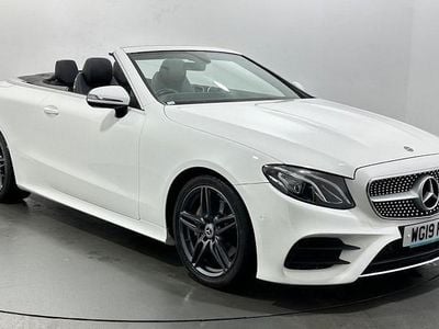 White Used 2019 Mercedes E220 AMG line Cabriolet | £16,986 (Good price)