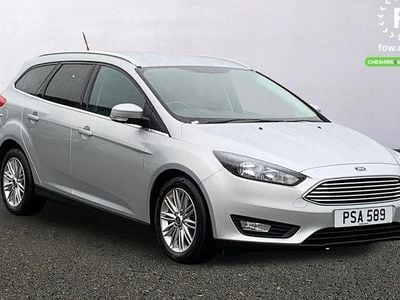 Silver Used 2017 Ford Focus Zetec Estate | £9,499 (Good price)