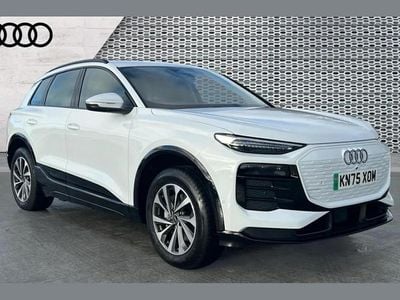 White Used 2025 Audi Q6 e-tron Sport SUV | £49,890 (Super price)