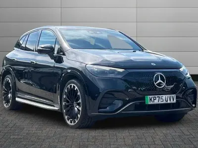 Used Mercedes EQE350 AMG line 211 kW (288 HP) 2025 Black SUV